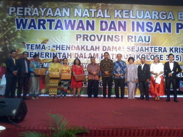 Perayaan Natal Wartawan di Furaya, Meriah